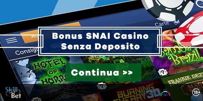 Bonus Slot Gratis SNAI