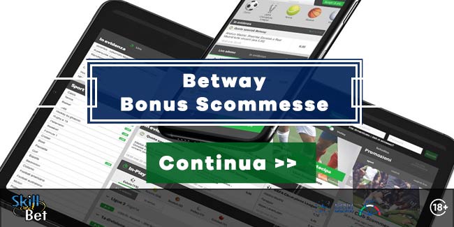 betway bonus scommesse