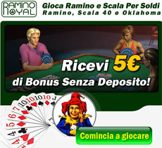 ramino royal bonus 5 euro gratis 