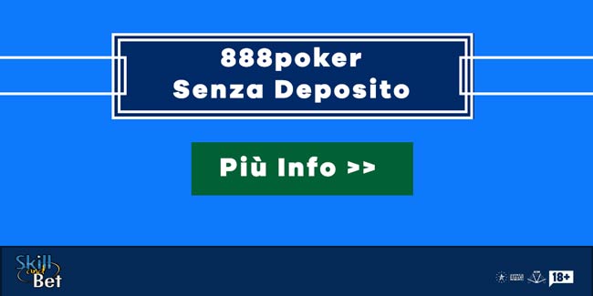 888poker bonus di benvenuto