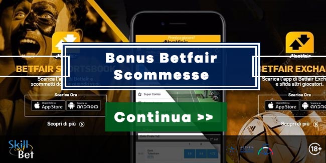 bonus betfair scommesse