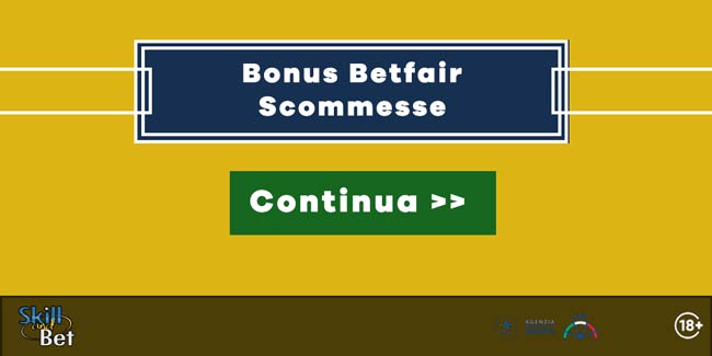 betfair scommesse 5€ bonus senza deposito