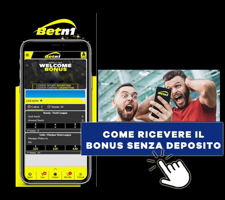 betn1 bonus senza deposito