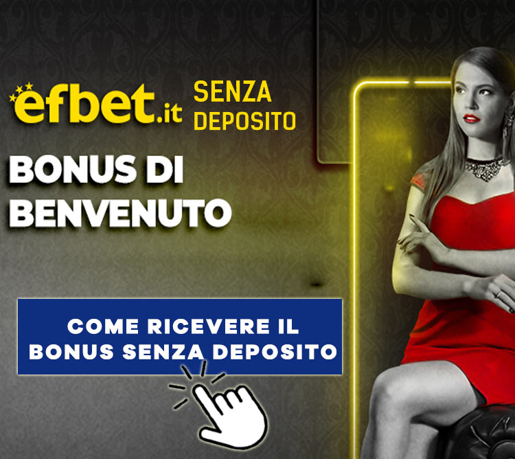 efbet bonus senza deposito