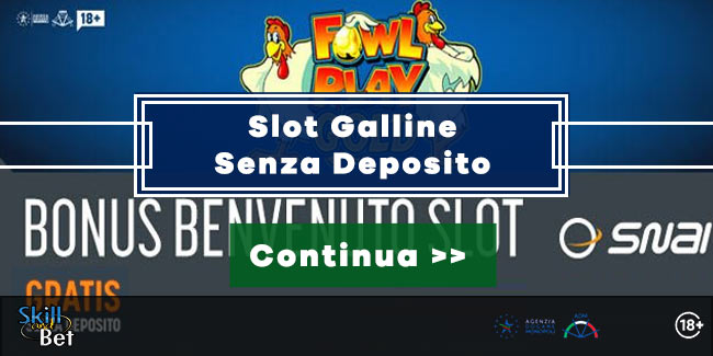 Bonus Slot Fowl Play Gold senza deposito