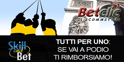 Betclic promozione sul Tour De France: rimborso scommesse se vai a podio