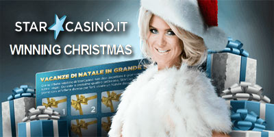Un Natale ricco di premi su StarCasinò con la promozione Winning Christmas
