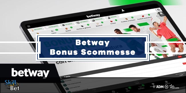 Bonus Benvenuto Betway: 100€ Bonus Scommesse Sul Primo Deposito
