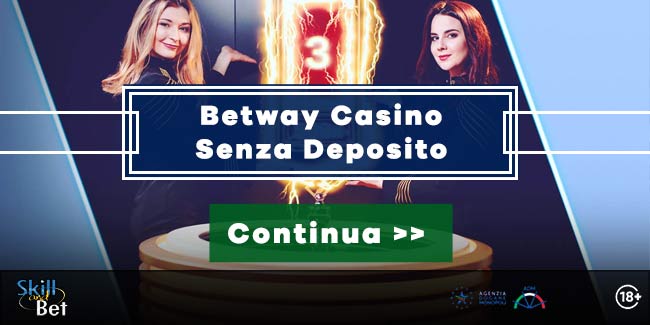 Betway Casino Bonus Senza Deposito