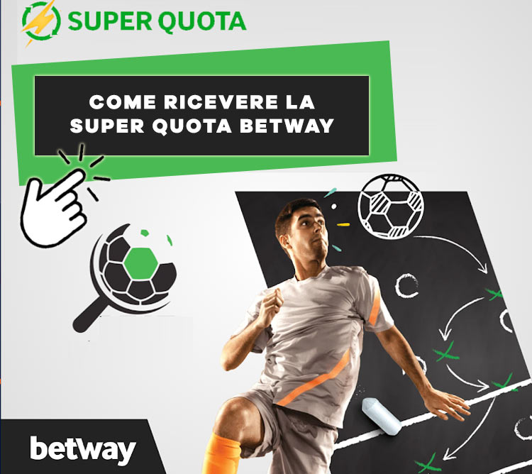 betway quota maggiorata