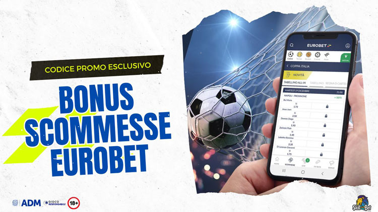 Bonus Eurobet Scommesse 2026: 5€ Gratis Senza Deposito + Bonus Fino a 9.032