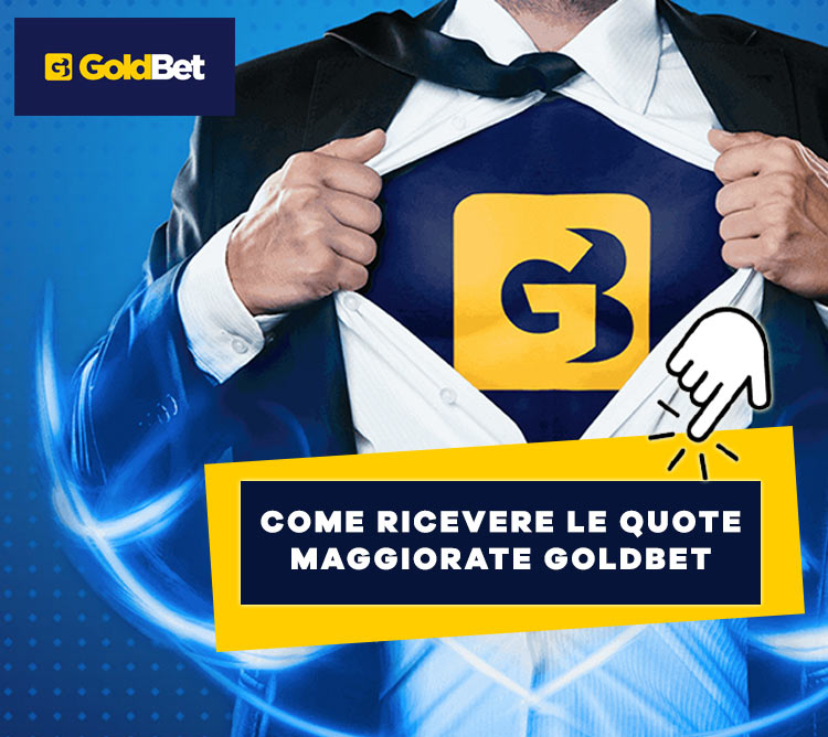 goldbet quote maggiorate