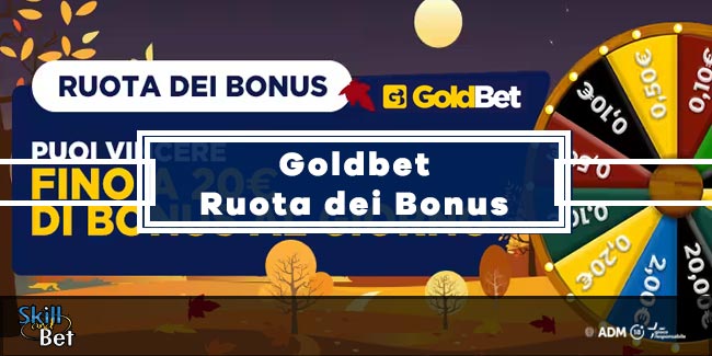 Goldbet Ruota Dei Bonus: Vinci Fino A 1000€ Gratis Tutti I Giorni