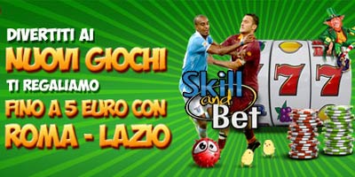 PaddyPower Giochi regala una free bet da 5 euro sul derby Roma-Lazio del 7 Aprile