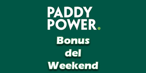 Tutti i Power bonus di PaddyPower del weekend (8/9/10 Giugno 2013)