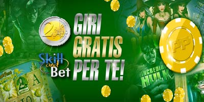 Mercoledi su PaddyPower Casino: 2 euro gratis per le slot machine + 5 euro gratis senza deposito