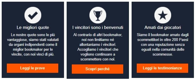 I punti di forza di pinnacle