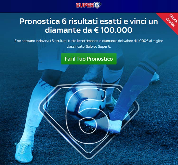 gioca gratis a super 6 