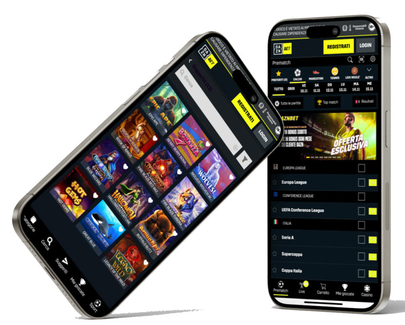 DAZN Bet mobile