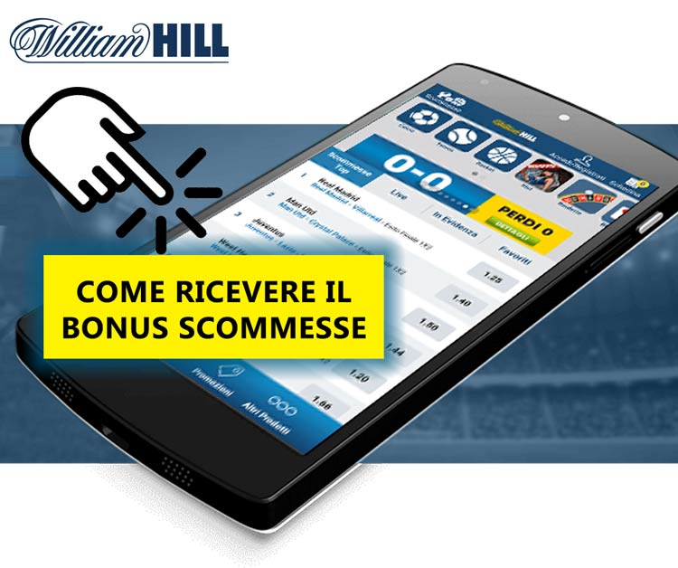 William Hill Bonus Scommesse