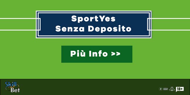 Bonus scommesse SportYes