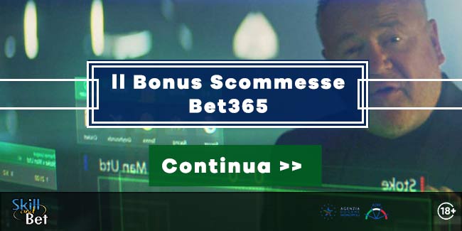 Bonus Scommesse Bet365