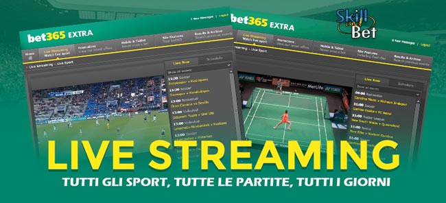 bet365 diretta streaming