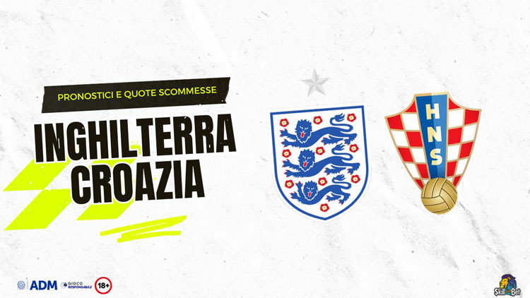 Pronostici Inghilterra - Croazia | Risultato Esatto, Marcatori e Tiri In Porta | Mondiali 2026