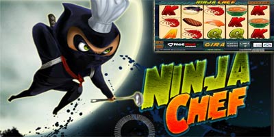 Come giocare alla slot machine Ninja Chef - 10€ gratis senza deposito