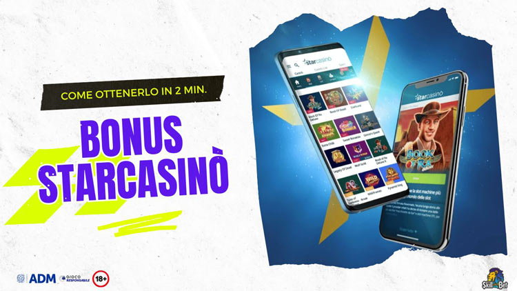 StarCasinò Bonus: 150 Giri Gratis Senza Deposito + 2000€ Cashback + 50€ Crazy Time
