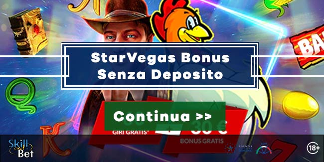 Bonus senza deposito casino gratis Starvegas.it