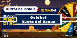 Goldbet Ruota Dei Bonus: Vinci Fino A 20€ Gratis Tutti I Giorni