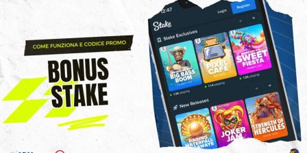 Bonus Stake.it: 52€ Senza Deposito + Fino a 2.000€ Gratis