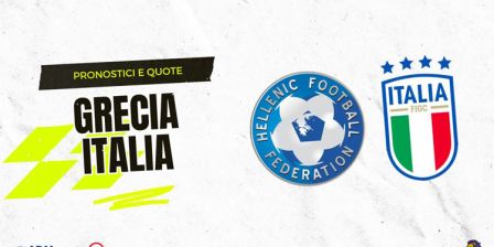 Pronostici Grecia - Italia: Vincente, Risultato Esatto & Quote (Amichevole)