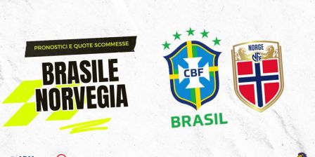 Pronostici Brasile-Norvegia: Risultato Esatto, Tiri In Porta e Falli (Mondiali 2026)